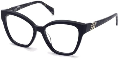 Blumarine VBM884 Nero lucido 53/16/140 WOMAN Brilmonturen