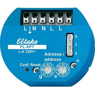 Eltako PL-RPT Powerline-Repeater Inbouw (in muur)