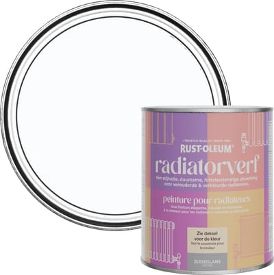 Rust-Oleum Lichtblauw Radiatorverf Zijdeglans - Ijskap 750ml
