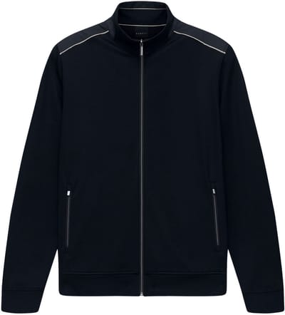 Bugatti - Vest Blauw Bugatti Herren Jacke Wirk Blauw 8750-15123e