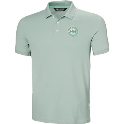 Helly Hansen Hp Race 2.0 Korte Mouw Poloshirt Groen M Man