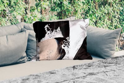 Buitenkussens - Verf - Abstract - Design - 60x40 cm - Weerbestendig