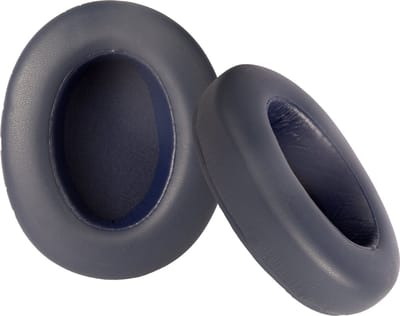 Somstyle Oorkussens Geschikt Voor Sony WH-XB910N – 2 Stuks – Eiwitleer – Zwart / Donkerblauw