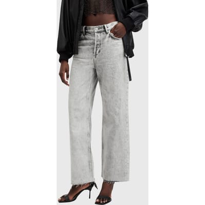 AllSaints Wendel Jean Anthracite Grey Maat: W31 | Jeans Outlet | Dames | Grijs