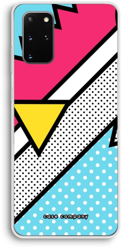 Hoesje geschikt voor Samsung Galaxy S20 Plus hoesje - Pop Art #3 - Soft Cover Telefoonhoesje - Bescherming aan alle Kanten en Schermrand