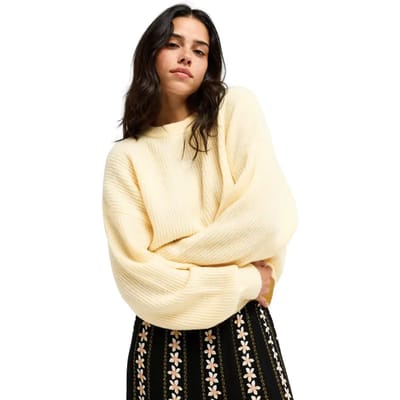 Roxy Loomed Horizon Trui Geel M Vrouw
