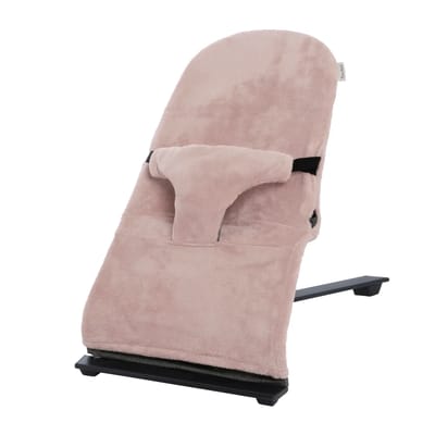 Baby's Only Wipstoelhoes Cozy - Beschermingshoes voor wipstoel - Hoes wipstoel - Oud Roze - o.a. geschikt voor Mimi wipstoel - Q-Bouncer