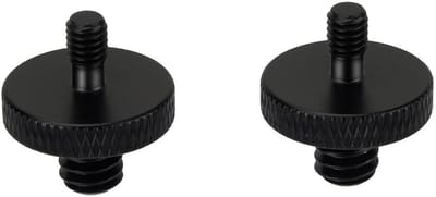 Dailygoods - M4 naar 1/4 inch 20 Buitendraad Converter Adapter Set van 2