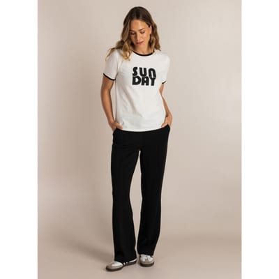 IVY BEAU IBSemma Tops - Off White/Black - maat 36