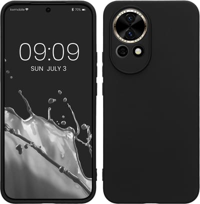 kwmobile telefoonhoesje geschikt voor Huawei Nova 13 - Hoesje voor smartphone - Precisie camera uitsnede - In mat zwart
