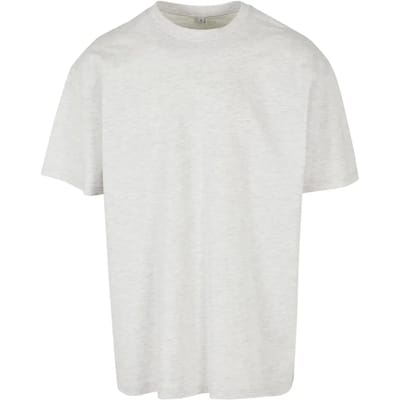 Build Your Brand - Heavy Oversized T-Shirt - Light Grey maat XS