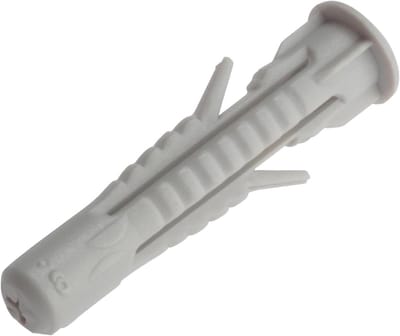 Universele Bevestigingsplug - Nylon Pluggen - Lichtgewicht Montage - Grotere Expansie - 25 Stuks - Grijs