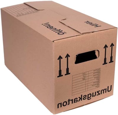 Verhuisdozen - Verhuisdozen Set - Veilig Spullen Verhuizen - Extra Stabiele Dubbelgolf - 600 x 328 x 340 mm - Bruin