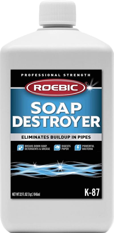 Roebic K87 Leidingontstopper | Papier-, Zeepresten-, Haar- en Vetoplosser | 100% Biologisch