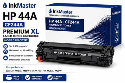 Inkmaster premium XL Laser toner cartridge voor HP 44A - CF 244A | Geschikt voor Laserjet M15A, M15W, M17A, M17W, M28A, M28W