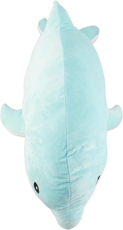 Schattige Dolfijn Knuffel - Zacht Pluche Speelgoed - Knuffelen en Decoratie - Ondersteunend PP-katoen - 30 Cm - Roze