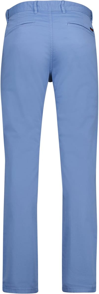 Hugo Boss Orange Pantalon chino blauw slim fit