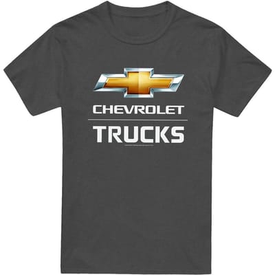 Chevrolet Unisex Volwassen Trucks Heather T-shirt S gray