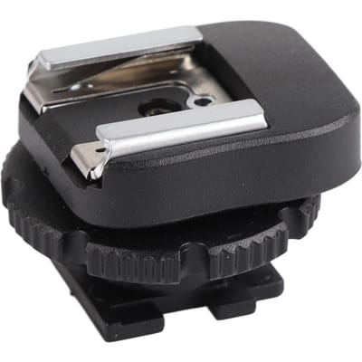 ABS CSM noir ?3 adaptateurs de montage de flash pour griffe porte-accessoire pour caméscope gray