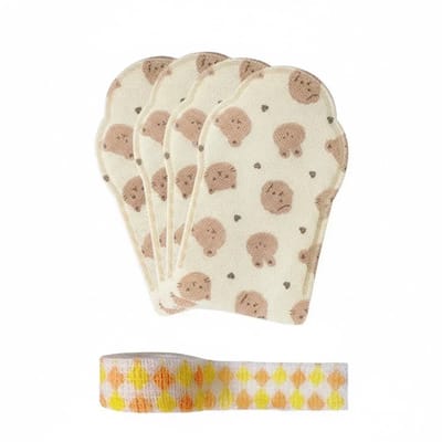Oneay 20 stuks Wegwerp Hondenschoentjes met Berenpootdesign – Antislip & Waterafstotend – Zachte Bescherming voor Honden- en Kattenpoten – Voor Kleine Honden en Katten (1–7,5 kg) – Outdoor Gebruik