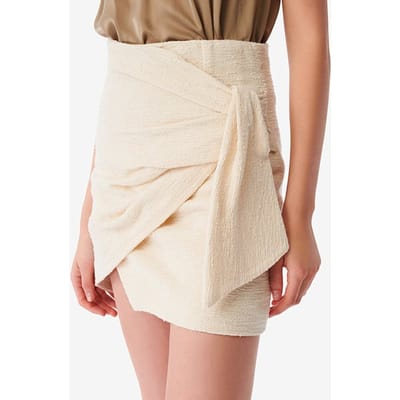 IRO Paris Rachele Ecru Maat: XS | Mini Rokken Outlet | Dames | Ecru