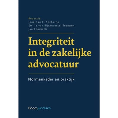 Integriteit In De Zakelijke Advocatuur