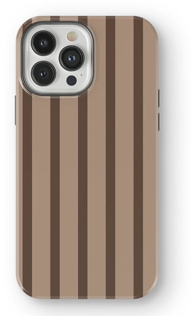 DripCase Gestreept Hoesje geschikt voor iPhone 13 Pro Max | Backcover met Mag | Stripes Motief | Trendy Case geschikt voor iPhone 13 Pro Max met Strepen Truffle Touch