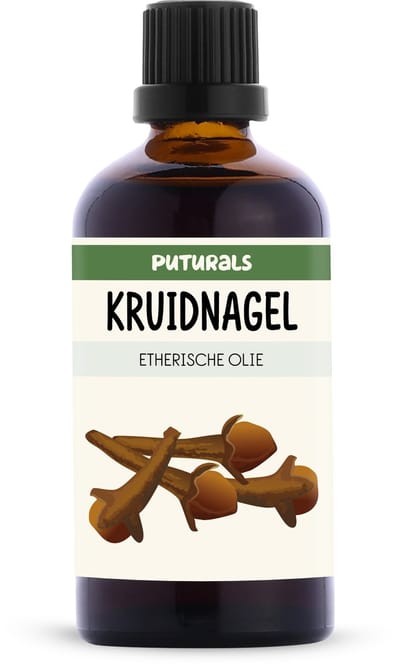 Puturals KruidnagelOlie 100% Natuurlijk - 100ml - Puur en Vegan - Kruidnagel Etherische Olie voor Huid, Haar en Aromatherapie