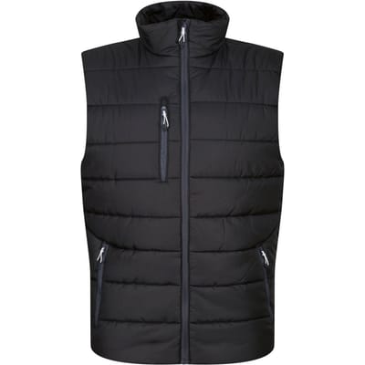 Regatta Heren Navigate Thermisch Gilet (Zwart/Seal Grijs)