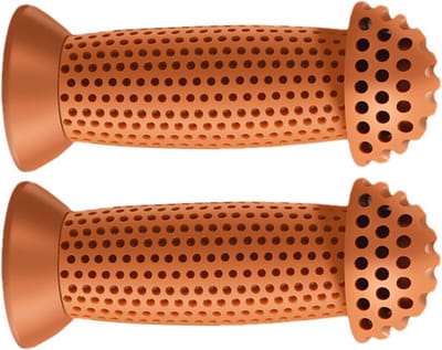 Kinder Fietshandgrepen - Scooter Grepen - Veilig Rijden - Antislip Ontwerp - 2 - 2.2 cm - Bruin