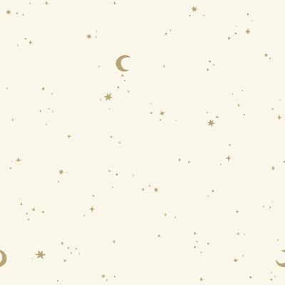 Little Dutch Non-Woven Behang - Moon & Stars