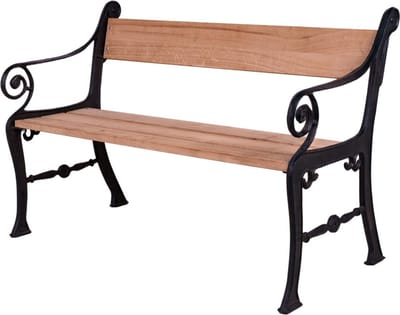 MaximaVida gietijzeren tuinbank Prinsengracht - 125 cm