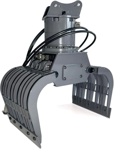 Graafmachine Klauw - Metaal Grijper - RC Modelbouw - Hydraulische Bediening - 25 x 20 x 20 cm - Metaal