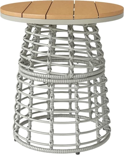 Salontafel Buiten - Bijzettafel voor in de Tuin - Buitentafel - buitenruimte