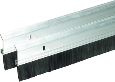 Deurborstel - Tochtwering - Energie besparen - Heavy-duty constructie - 36x2 Inch - Zilver