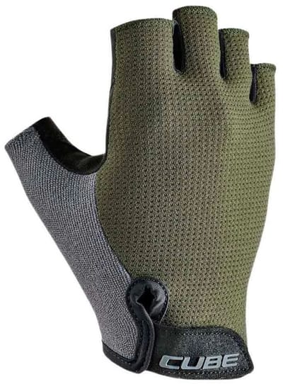 CUBE GLOVES CMPT COMFORT SHORT FINGER TM REED GREEN