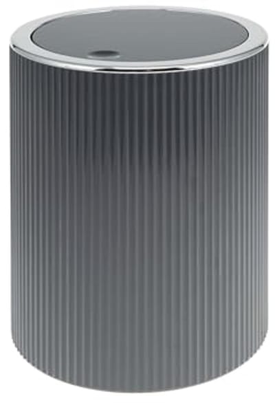 Cosmetica-emmer met kanteldeksel - 5,5 liter kunststof badkamer emmer