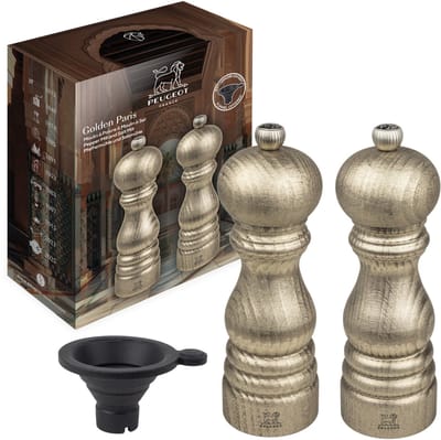 Peugeot Golden Paris - Peper- en zoutmolen - 18 cm - Goud