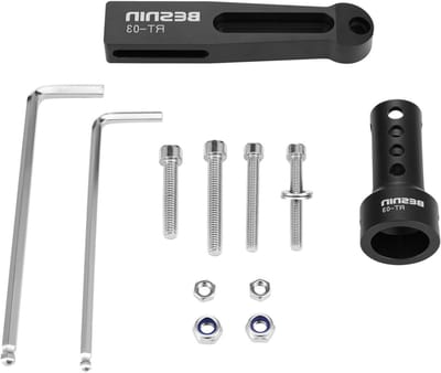 Remmen Adapter - C rem Extender - Fiets Aanpassen - Universele Compatibiliteit - 10.6 cm - Zwart