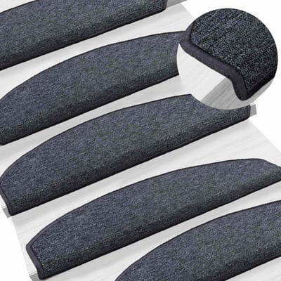 vidaXL - Zelfklevende - trapmatten - 15 - st - 80 - x - 24,5 - x - 3,5 - cm