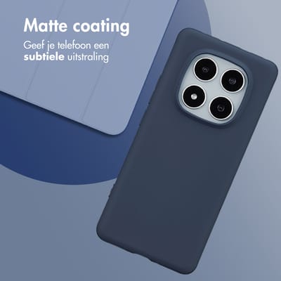 imoshion Hoesje - Geschikt voor Xiaomi Poco X7 - Color Backcover - Donkerblauw