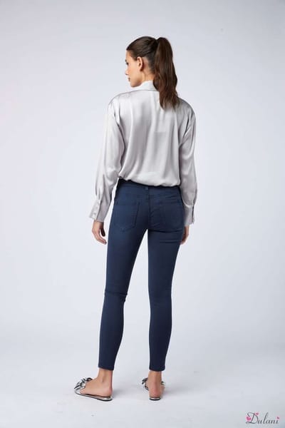 Broek Toxik3 met normale taille L750 donkerblauw