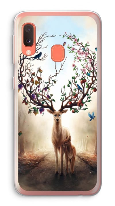 Case Company® - Hoesje geschikt voor Samsung Galaxy A20e hoesje - Seasons Change - Soft Cover Telefoonhoesje - Bescherming aan alle Kanten en Schermrand