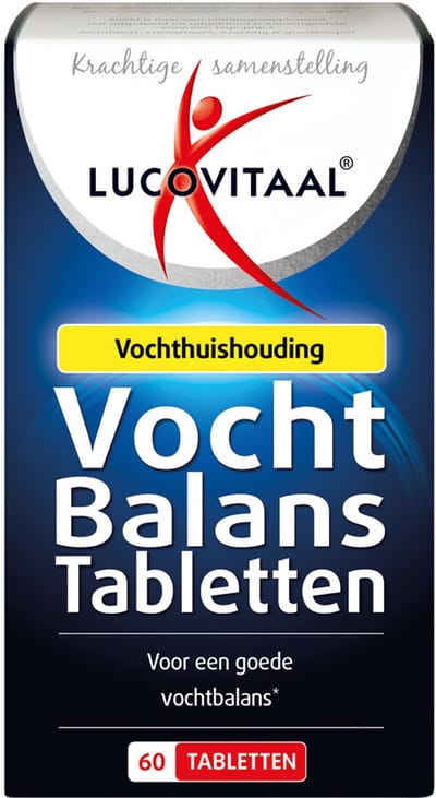Lucovitaal Vochtbalans - 3 x 60 tabletten - Voordeelverpakking