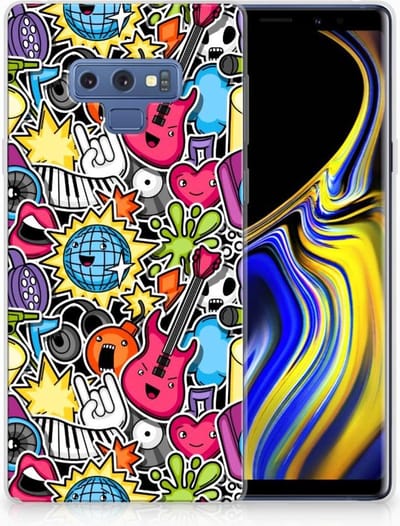 Samsung Galaxy Note 9 Silicone Back Cover Punk Rock