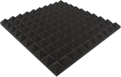 Akoestisch Schuim Piramidevorm Zelfklevend Geluidsisolatie Platen 49x49x4 cm