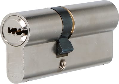 Dubbele cilinder - Vernikkeld - Messing - S2 - S2 veiligheidscilinders F6 gelijksluitend per 2, 30/45