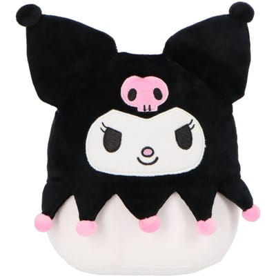 Kuromi Squishy 22 cm - Knuffel - Zachte stof - Zwart