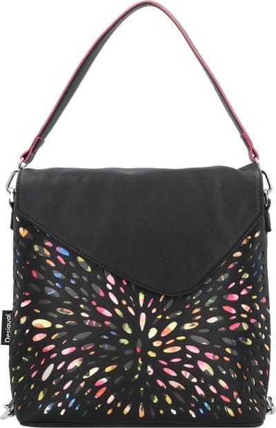Desigual Vrije tijd rugzak Rugzak Blackwell Jersey Backpack Black Zwart