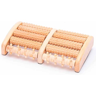 1 pièce Rouleau de Massage pour Pieds Tissus Profonds Pour Femmes Hommes Relaxation Soulagement Douleurs Musculaires Soins Personnels beige